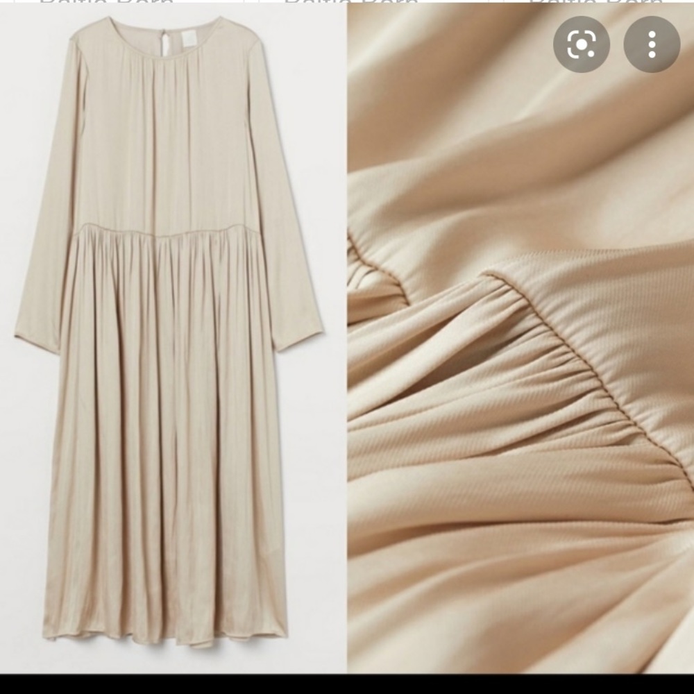 H&M Champagne dress